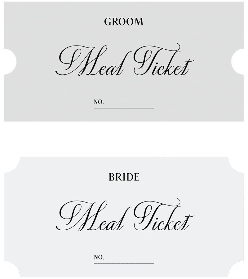 Meal Ticket 전면